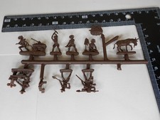 Atlantic HO scale 1010 Far West Gold Rush with Sprue/Runner/Tree