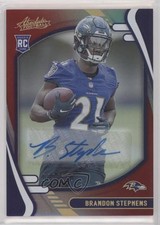 2021 Absolute Rookies Spectrum Red Signatures 99/100 Brandon Stephens Auto rf2