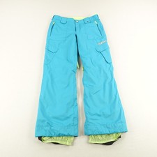 Burton Pants Girls XL Blue DRYRIDE Ski Snowboard Snow Waterproof Youth Kids