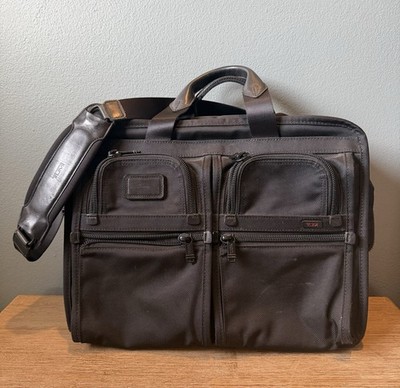 TUMI Vintage Alpha Expandable Boarding Briefcase  (Mounts To Luggage)