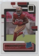 2022 Panini Clearly Donruss Rated Rookie Gold Tyrion Davis-Price #76 07lk