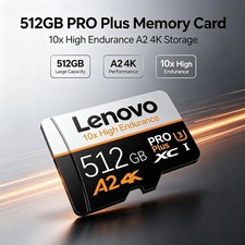 LENOVO 1TB 512GB 256GB 128GB 64GB Micro TF SD Card High Speed Class Flash Memory
