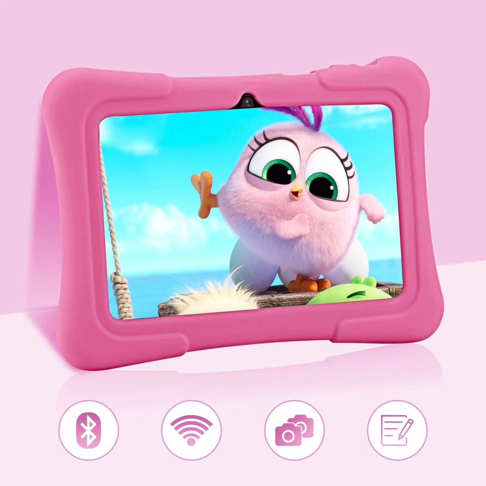7 inch Kids Tablet, Quad Core Android 13, 32 GB ROM, WiFi, Bluetooth, Dual Ca... - Image 4 of 4