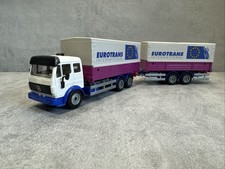 Siku Super 1:55 3515 MB LKW mit Tandemanhänger Eurotrans