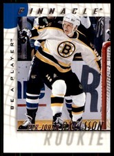 1997-98 Pinnacle Be a Player P.J. Axelsson RC Boston Bruins #238