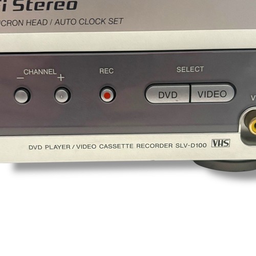 Sony SLV-D100 DVD/VCR Kombiplayer VHS Recorder ohne Fernbedienung getestet & funktioniert - Bild 8 von 13