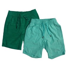 Pair Of Hanna Andersson Size 120 6-7 Boys Active OEKO Tech Green Shorts Summer