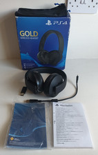 Sony Playstation 4 Gold Wireless Headset
