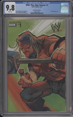 WWE: THEN. NOW. FOREVER. #1   CGC 9.8 NM/M - MATIAS BERGARA TRIPLE H COVER 2016