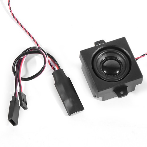 Motore Diesel Simulato Modulo Sonoro 5W Altoparlante Corno per RC Trattore Escavatore