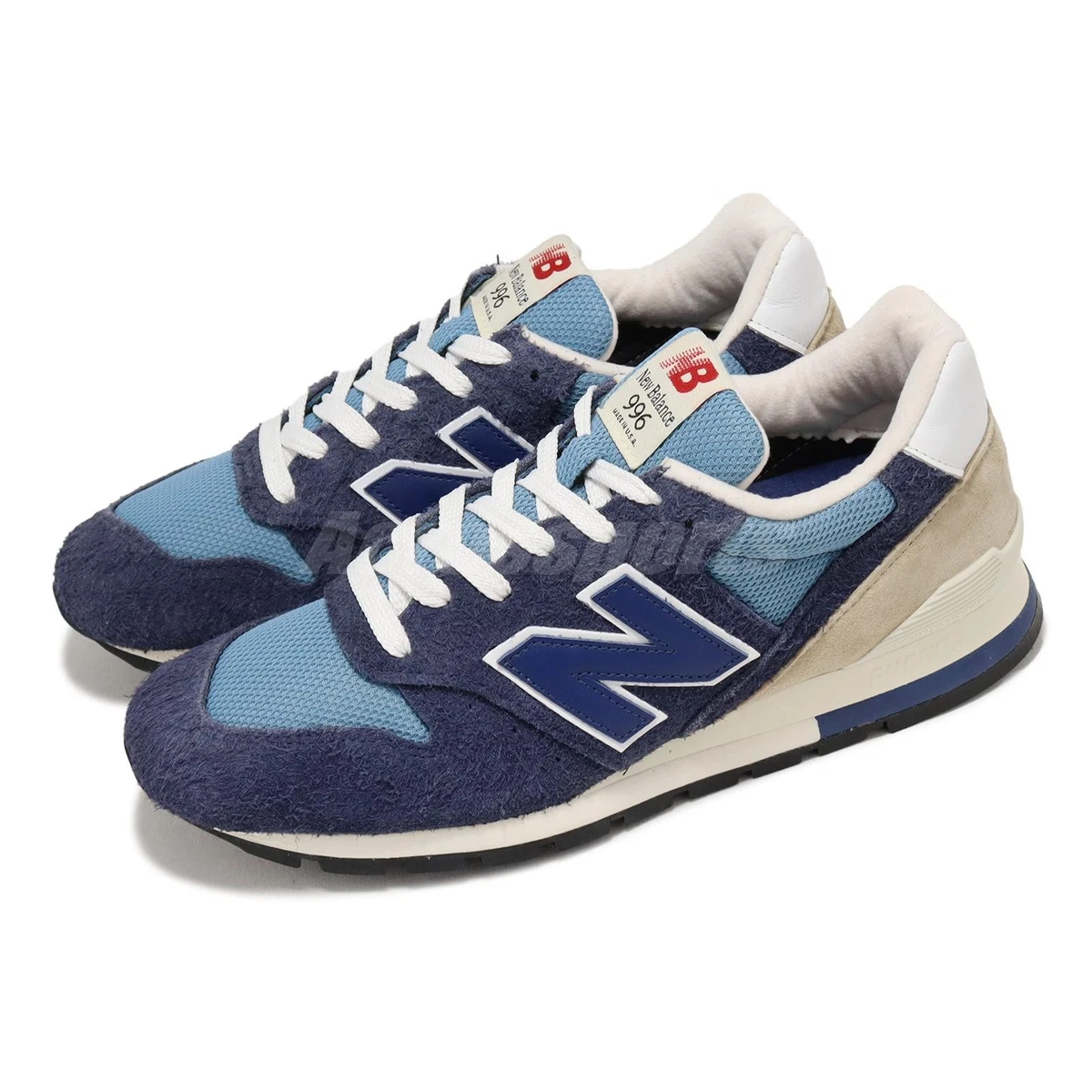 New Balance 996 Navy White Grey for Sale | Authenticity Guaranteed