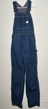 Big Mac Overalls Men's 34 JCPenney Union Sanfordized Denim Square Back VTG