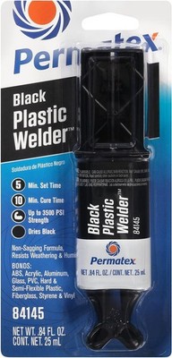 Permatex 84145-12PK Permapoxy Black Plastic Weld, 0.84 fl. oz. (Pack of 12)