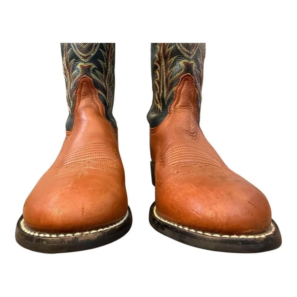Bota Cowboy Feminina Vintage Tony Lama Roper Tamanho 9 B - Imagem 3 de 4