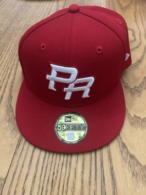 Puerto Rico WBC World Baseball Classic New Era 59FIFTY Red Fitted Cap Hat 7 1/2