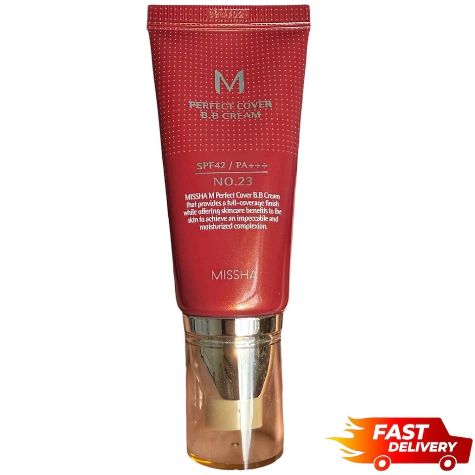 MISSHA M Perfect Covering BB Cream SPF42 PA50ml No23 Natural Beige Fast Delivery
