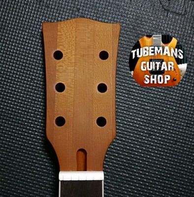 Roasted Canadian Maple & Rosewood LP Neck QUALITY!   Blank Heel...ON SALE!!