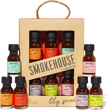 Smokehouse by , Gourmet Mini BBQ Sauce Gift Set, Flavours Include Honey, Chipotl