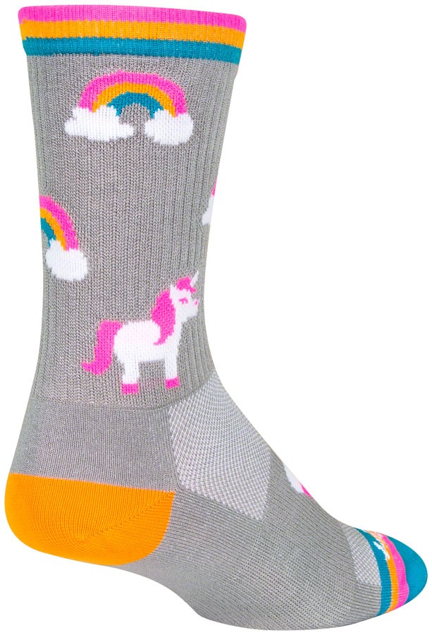Велосипедные носки SockGuy Crew Enchanted Mesh из сетки - 6 шт., эластичный крой, прочные