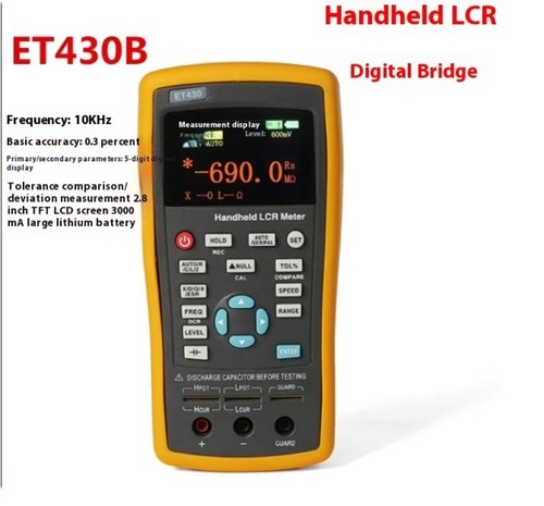 LCR Digital Bridge Capacitance, Inductance, and Resistance Component Tester - Picture 8 of 17