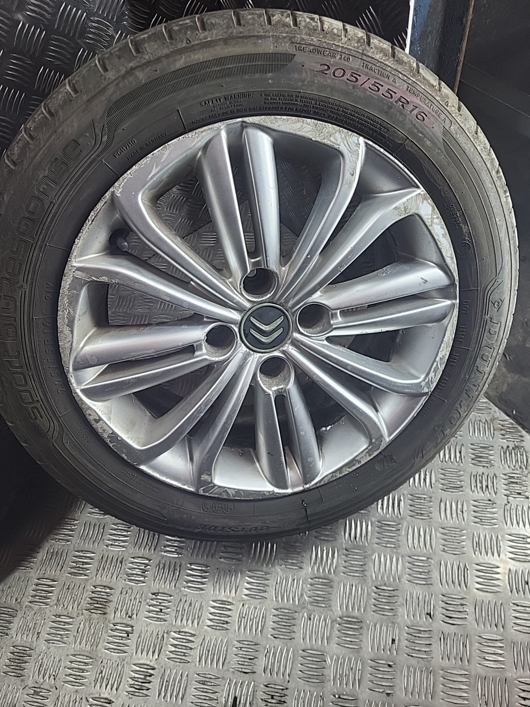 CITROEN C4 ALLOY WHEEL SET OF 4 WHEELS 205/55/R16 1.6L DSL MANUAL HATCHBACK 2017 - Image 18