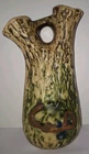 Roseville Pottery Imperial I Textured Double Wall Pocket Art Deco