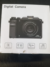 64MP Digital Camera for Photography 4K Autofocus 18X Zoom Video Camera