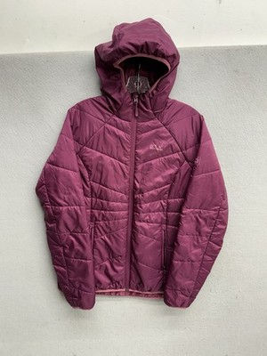 Jack wolfskin Hooded puffer jacket Pink down Women s size Medium