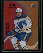 2022-23 Upper Deck Allure #SF-80 Tage Thompson Color Flow Red-Orange