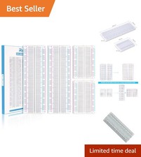 Compact 4PCS DIY Breadboard Set - Perfect for Arduino and Electronic Prototyping