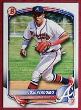 2025 Bowman Prospects #BP-106 Jose Perdomo Atlanta Braves
