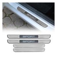 Einstiegsleisten TüRschweller Sport FüR VW Tiguan 2016-2024 Chrom GebüRstet 4Tlg