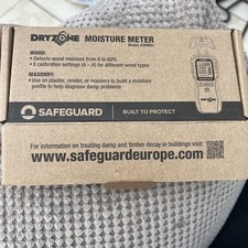Dryzone Moisture Meter for Wood, Masonry, Walls & Other Materials - Damp Meter