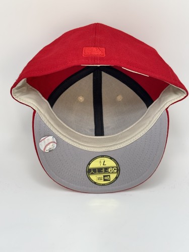 New Era X Fear of God Essentials 59fifty Fitted Hat Size 7 1/2 - Read Descriptio - Picture 18 of 22
