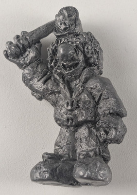 Vintage - Pewter Constable Clown Policeman Miniature Figure 2'' - B4