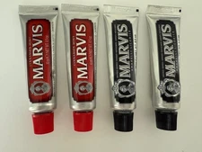 Marvis Toothpaste Cinnamon Mint and Amarelli Licorice 4-PK Sealed Free ship
