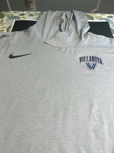 Maglia manica lunga con cappuccio Nike Dri Fit Villanova taglia L - Foto 3 di 10