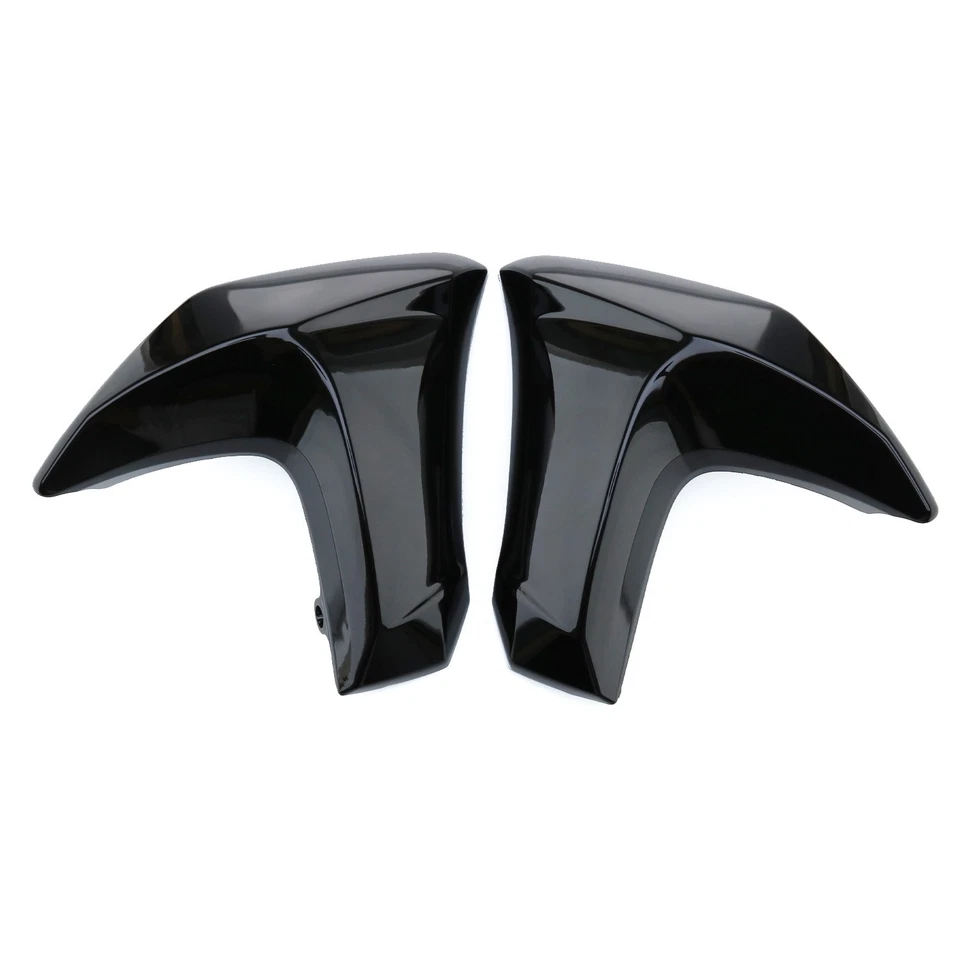 Cubierta de radiador frontal panel carenado cubierta para Kawasaki ER-6N 2012-16 negro Foto 3 de 4