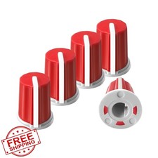 XBERSTAR DJ Fader Caps RED 5 Pcs