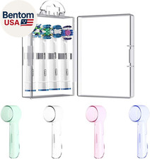 Electric Toothbrush Head Storage Case  4 PCS Toothbrush Head Covers for Oral B