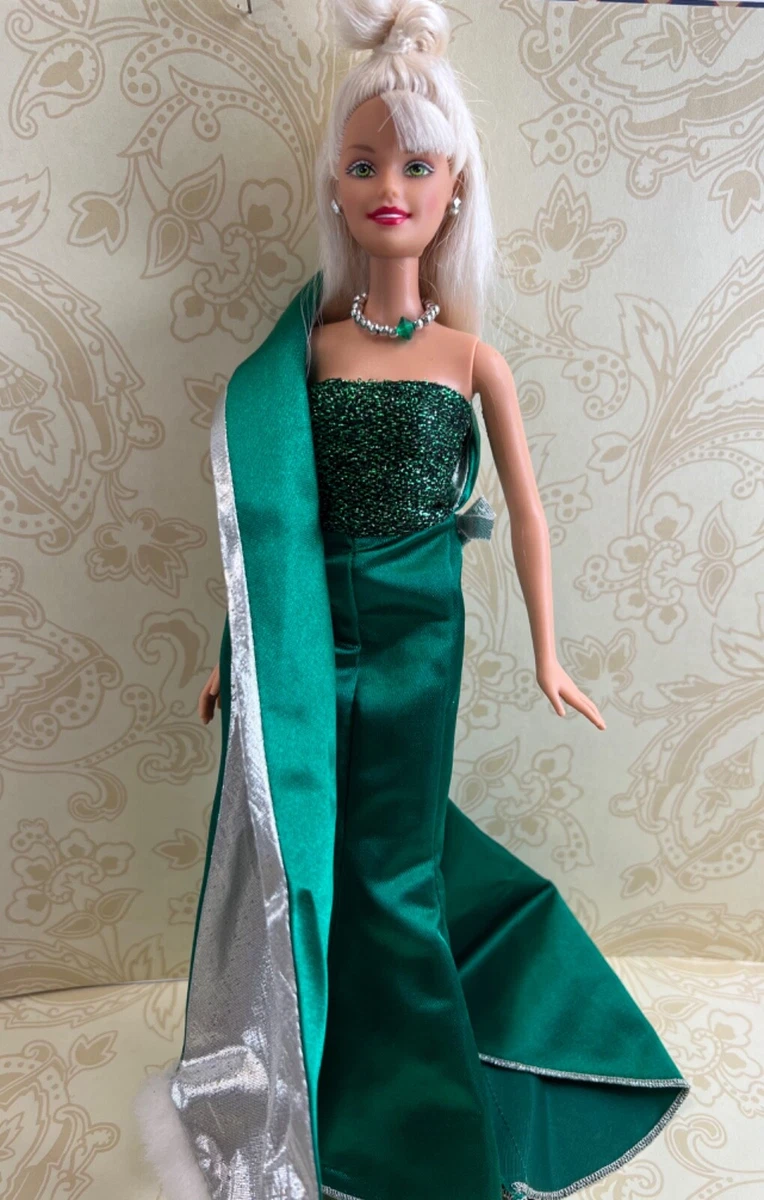 Barbie - Primavera Barbie green dress - Mattel 2001 (ref. 53858)