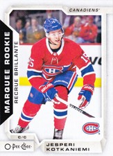 18/19 OPC..JESPERI KOTKANIEMI..MARQUEE ROOKIE..# 623..CANADIENS..COMBINED SHIP