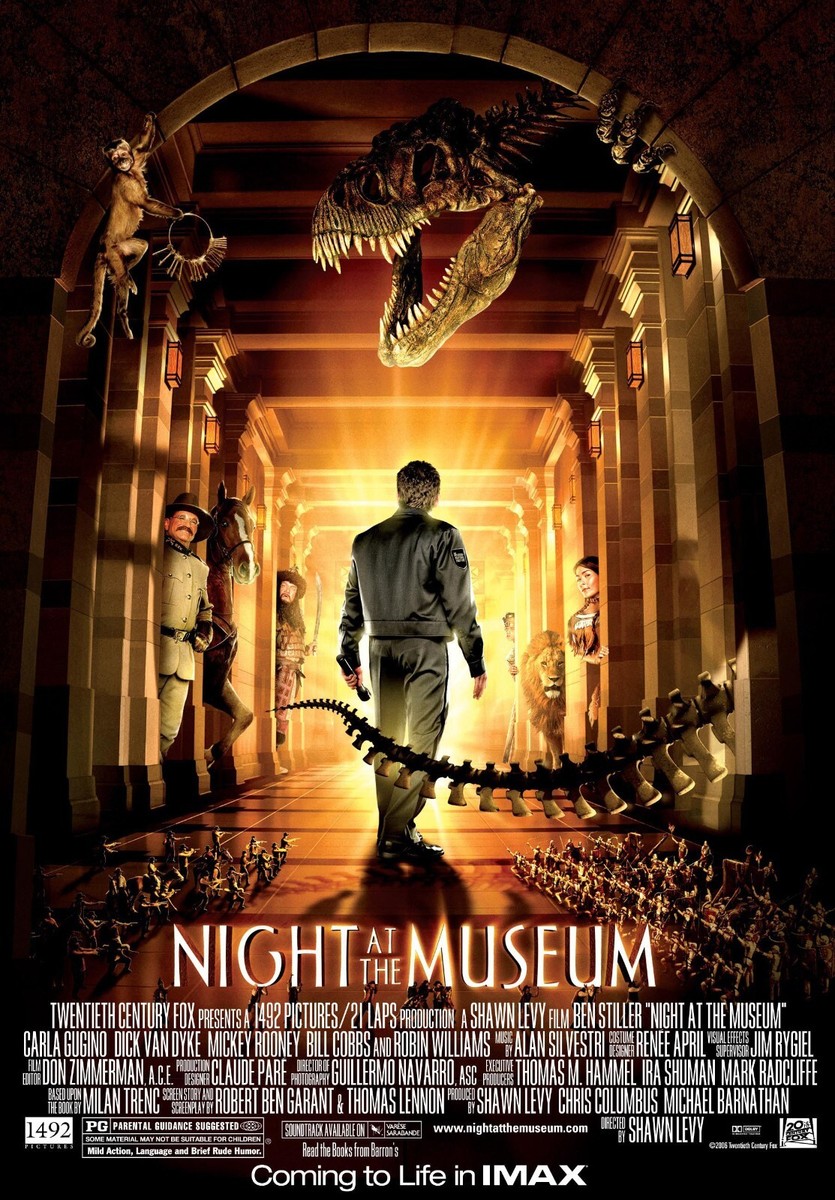 Night At The Museum movie poster (a) - 11 x 17 inches - Ben