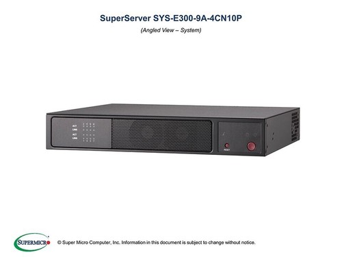 ✅*Authorized Partner* Supermicro SYS-E300-9A-4CN10P, Barebone 1 U Super Server - Picture 1 of 3
