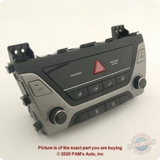 Used A/C Selector Switch fits: 2018 Hyundai Elantra Sedan manual temperature con
