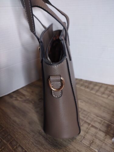 Montana West Braun Mokka Crossbody Schultertasche Handtasche mit passender Geldbörse Herbst - Bild 2 von 14