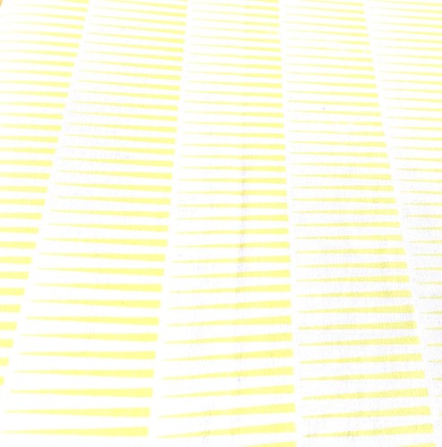 Sunshine Yellow White Triangle Flag Geo Poly Cotton Quilters Fabric 120 X. 50 - Picture 2 of 5