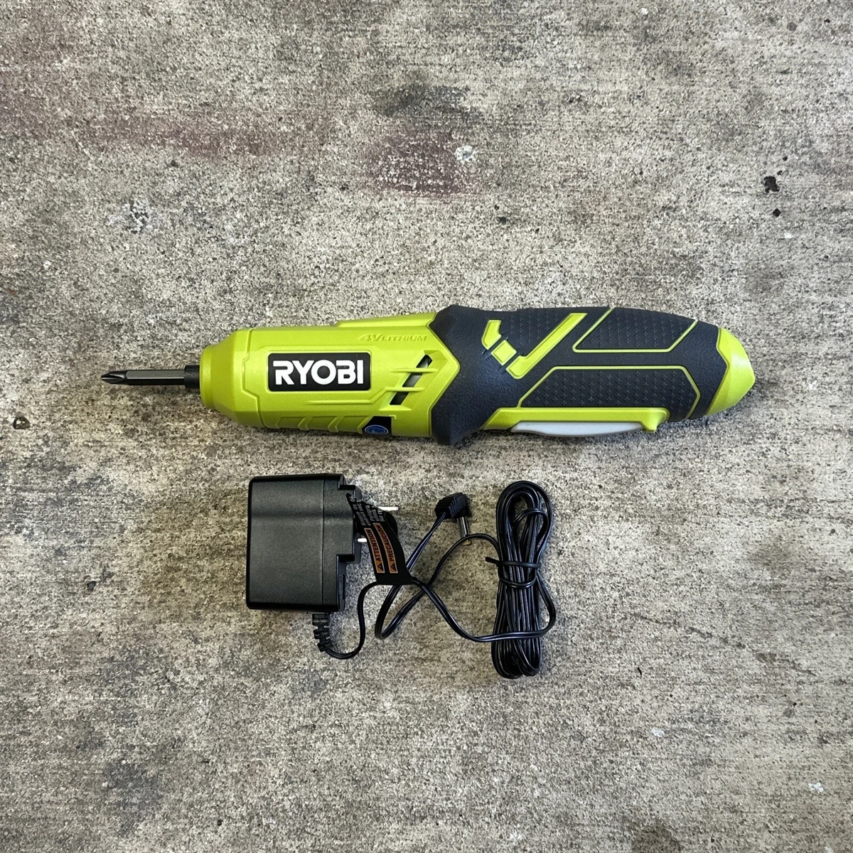 Ryobi HP34L 4v Screwdriver with Charger Bit