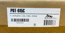 Middle Atlantic PDT-615C / 6-Outlet 15 Amp Rack Power Strip