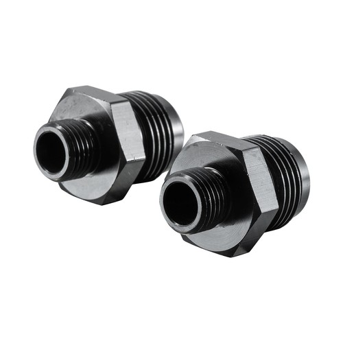 2 Pieces 6AN ORB TO 10AN ORB External Thread O-Ring Adapter Fitting Aluminum - Picture 4 of 5